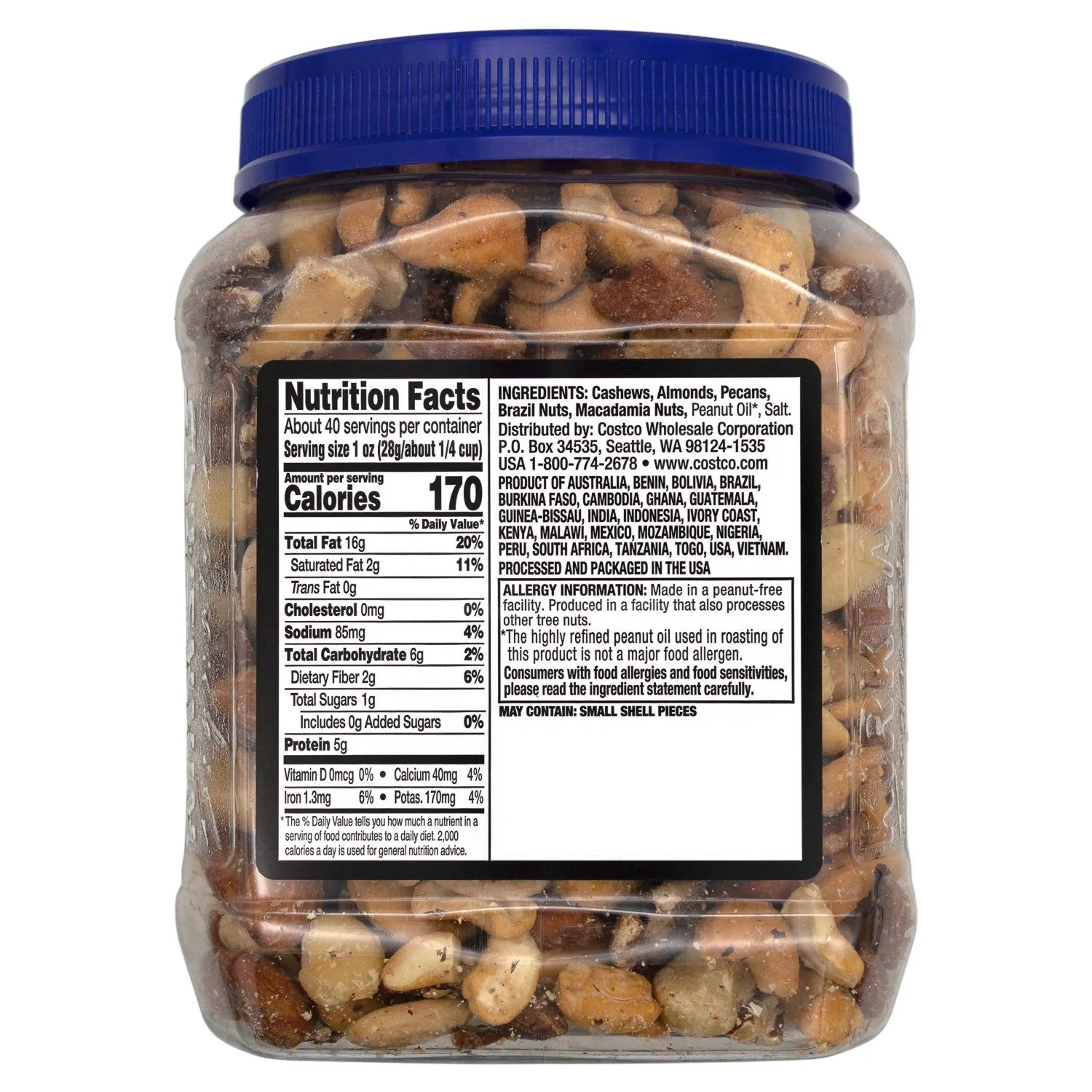 Kirkland Signature Extra Fancy Mixed Nuts