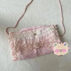 Lace versatile sweet and cute girl bag