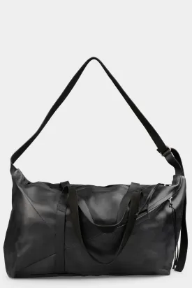 Leather weekend bag