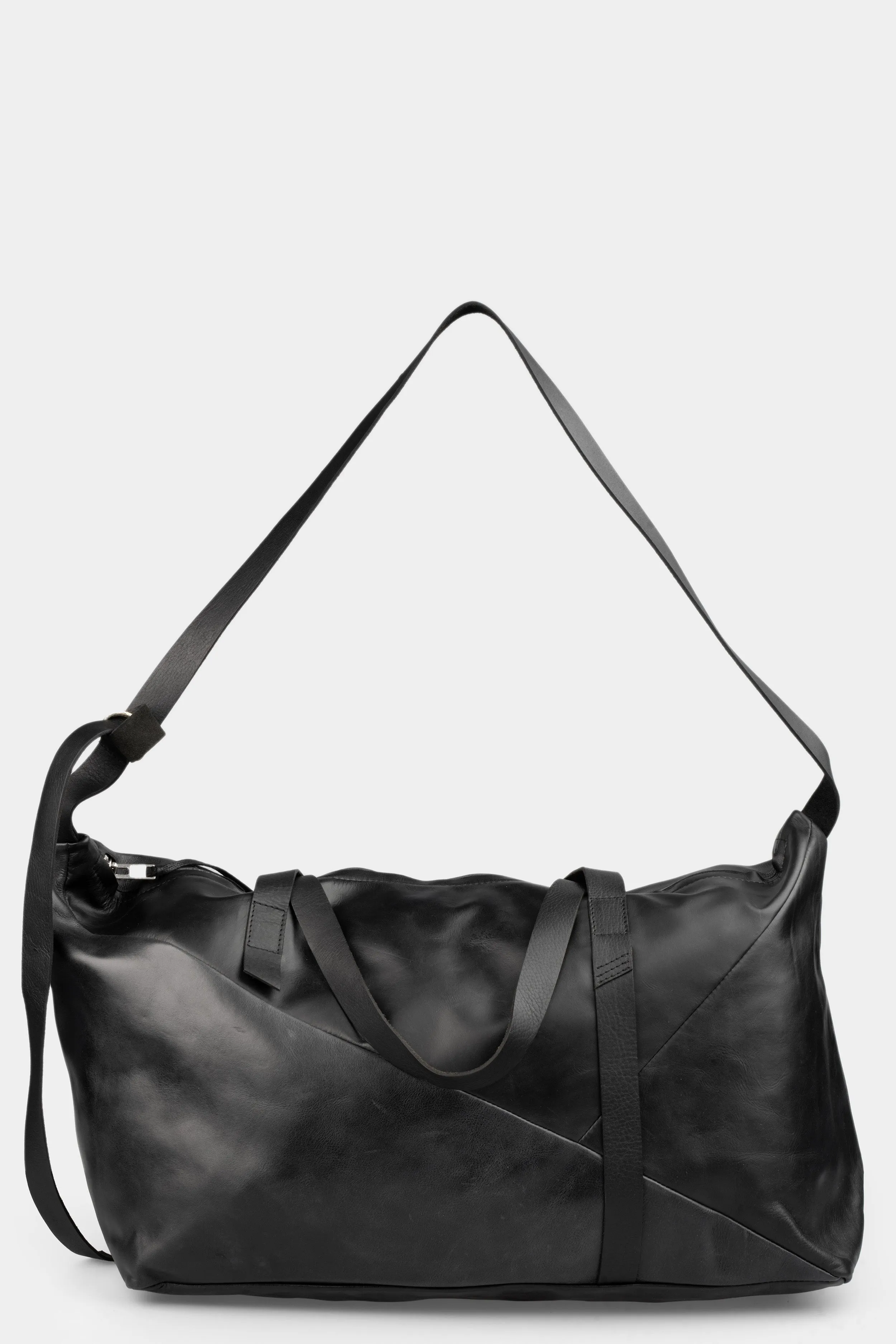 Leather weekend bag