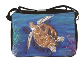 Loggerhead Sea Turtle Signature Messenger Bag- The Pilgrim