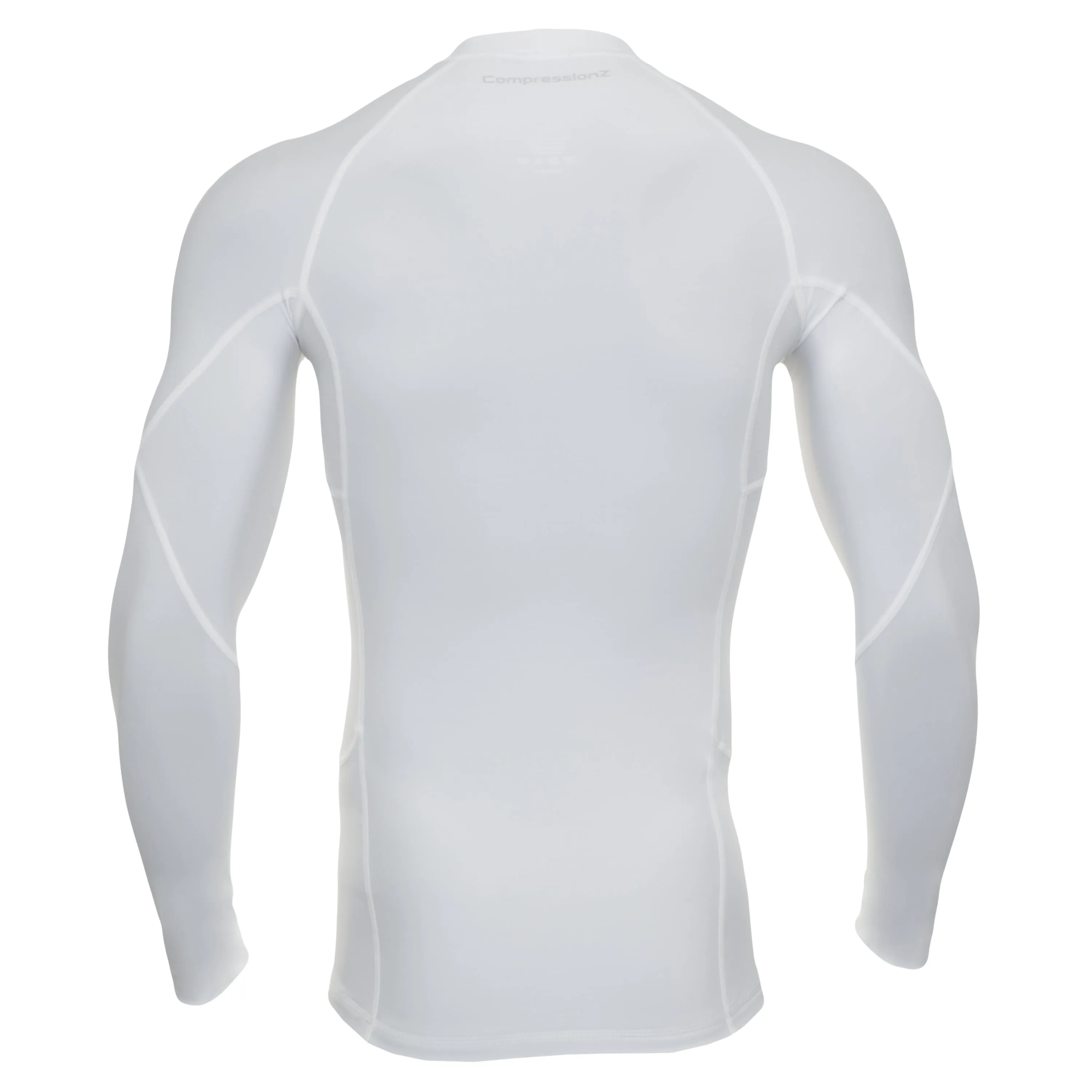 Men's Compression Long Sleeve Shirt - White