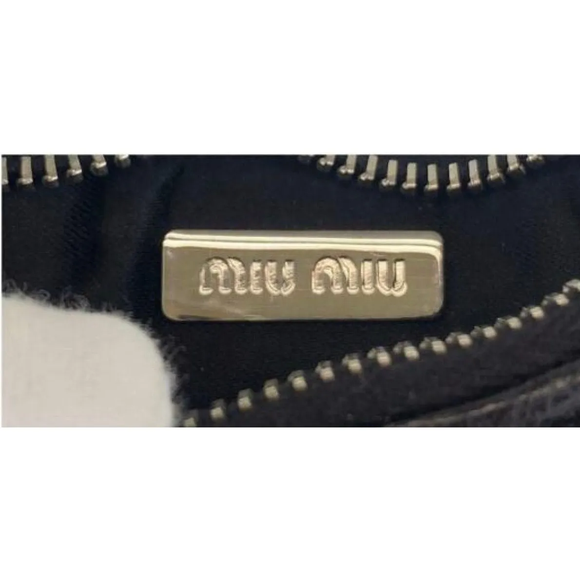 Miu Miu Matelasse Wallet Coin Purse Key Ring