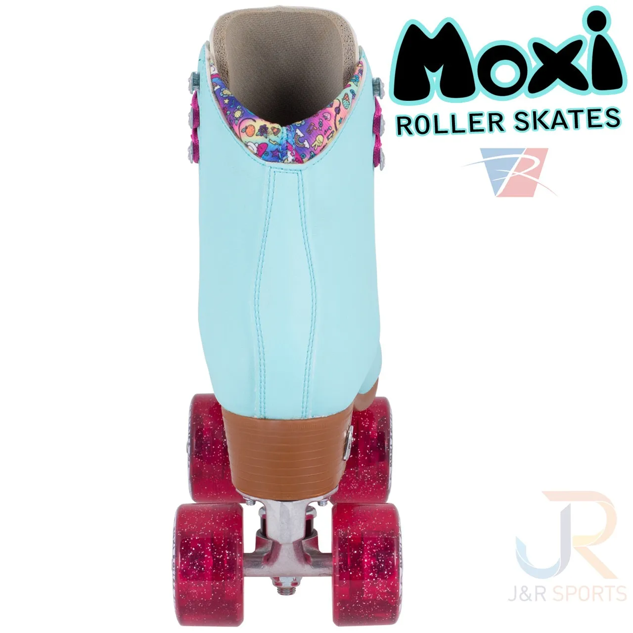 Moxi Beach Bunny Roller Skates - Sky Blue