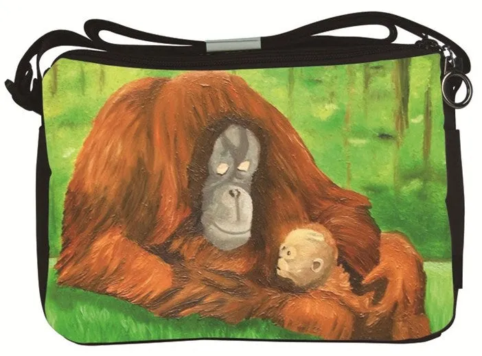 Orangutan Signature Messenger Bag- Ingenious Kin