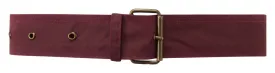 Oxblood Red Replacement Wax Cotton Belt