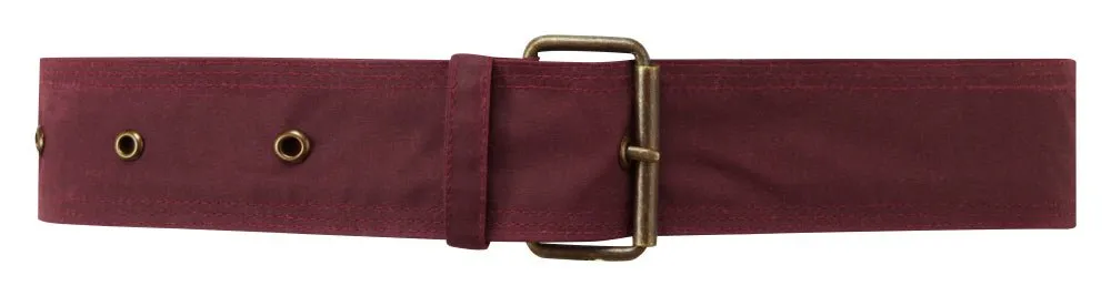 Oxblood Red Replacement Wax Cotton Belt