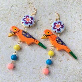 Polly Parrot Earrings