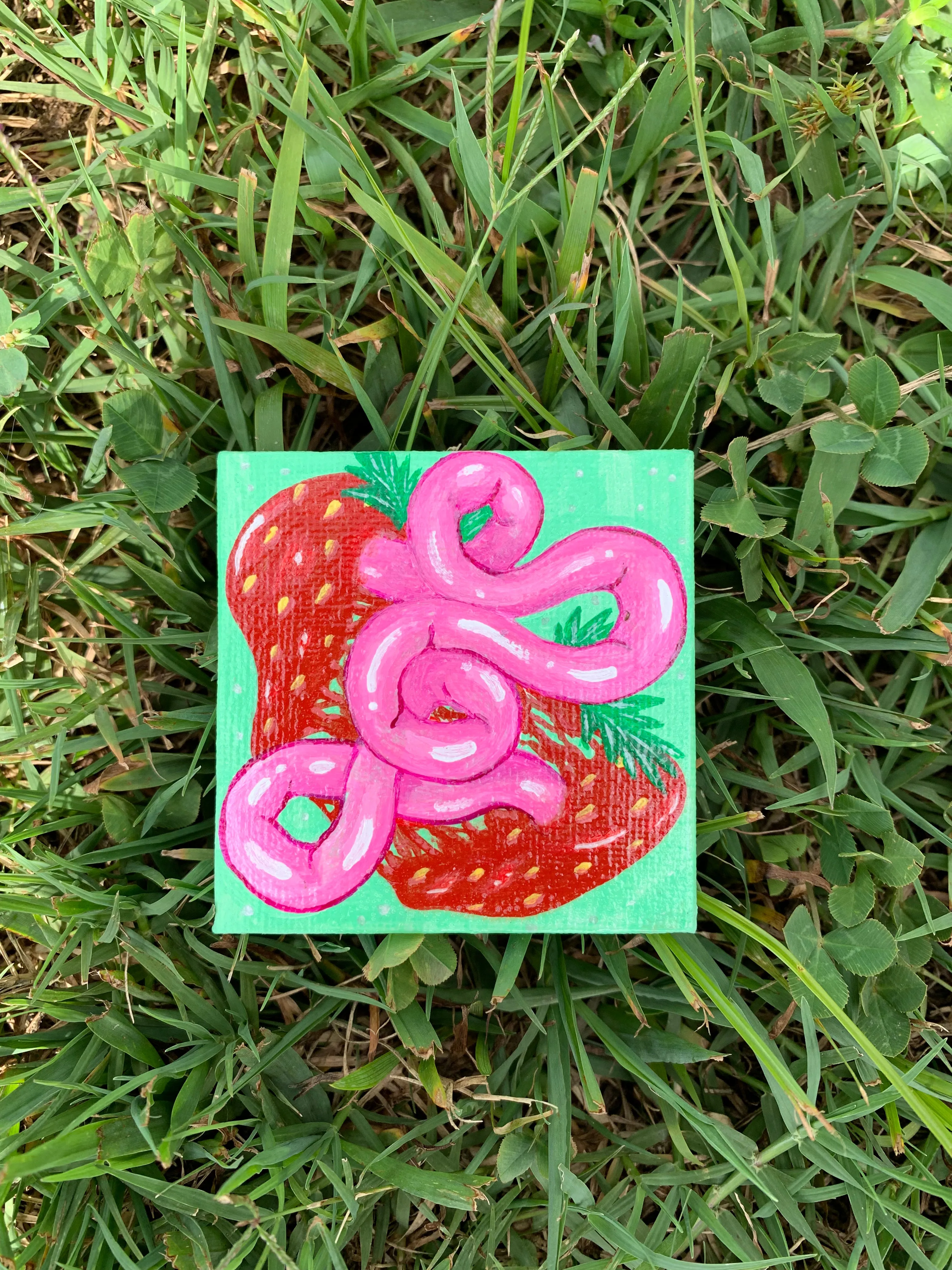 "Berry Belly" magnet