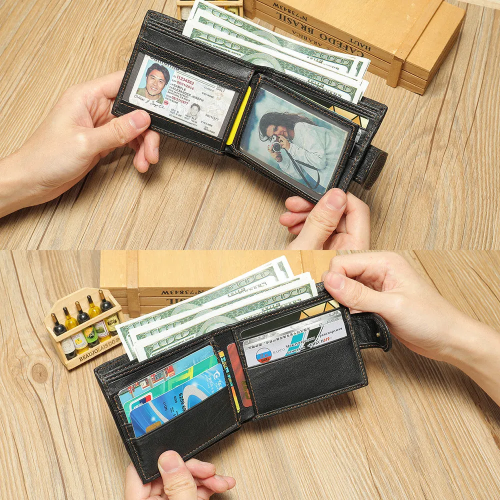 Retro Binding Slimfold Wallet