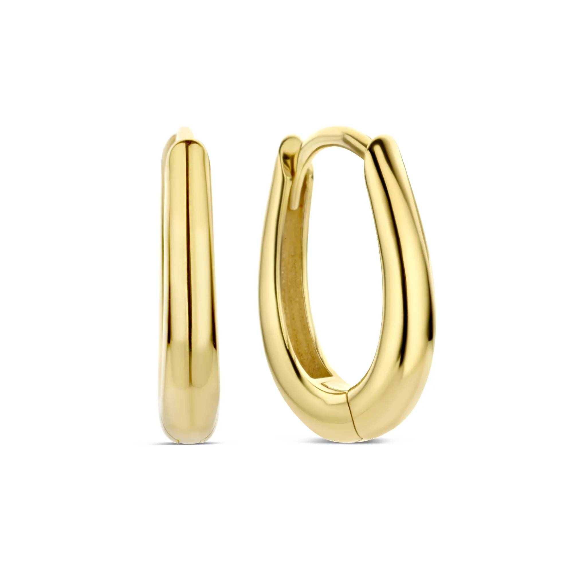 Rivoli Maryn 14 karat gold hoop earrings