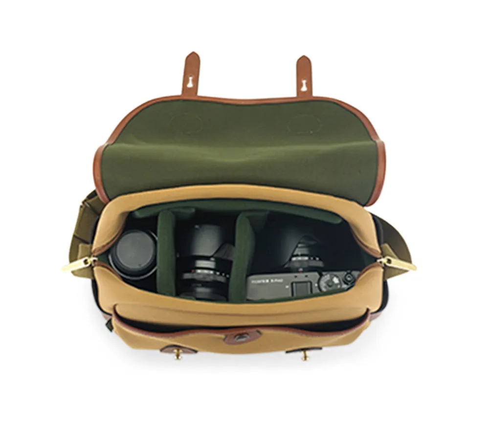 S3 Camera Bag - Black FibreNyte / Black Leather