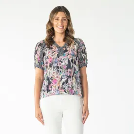 S451 Evening Garden Blouse