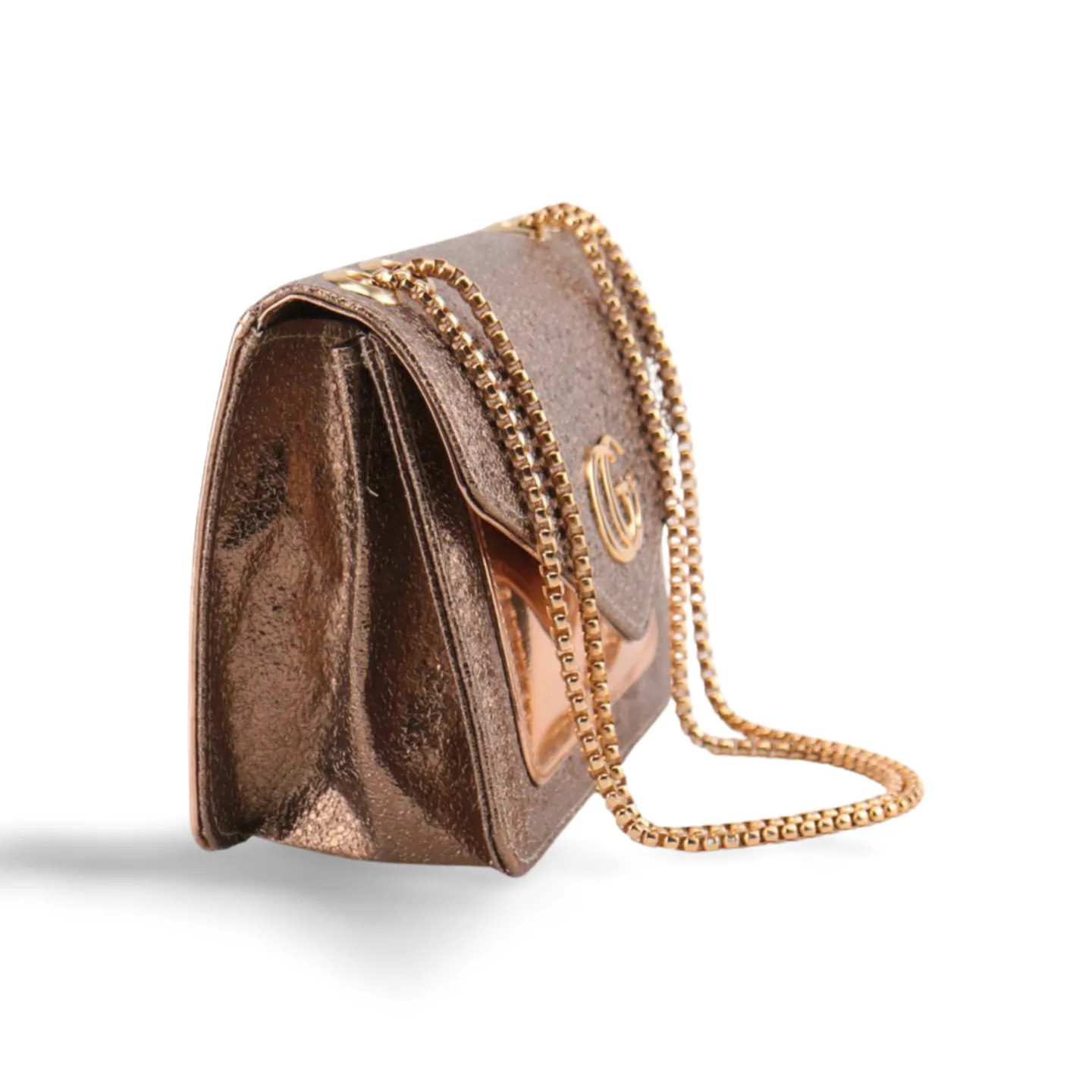 Shine Bright with the Mini Glittering Crossbody Bag