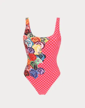 Tessa Printed Love Swimsuit