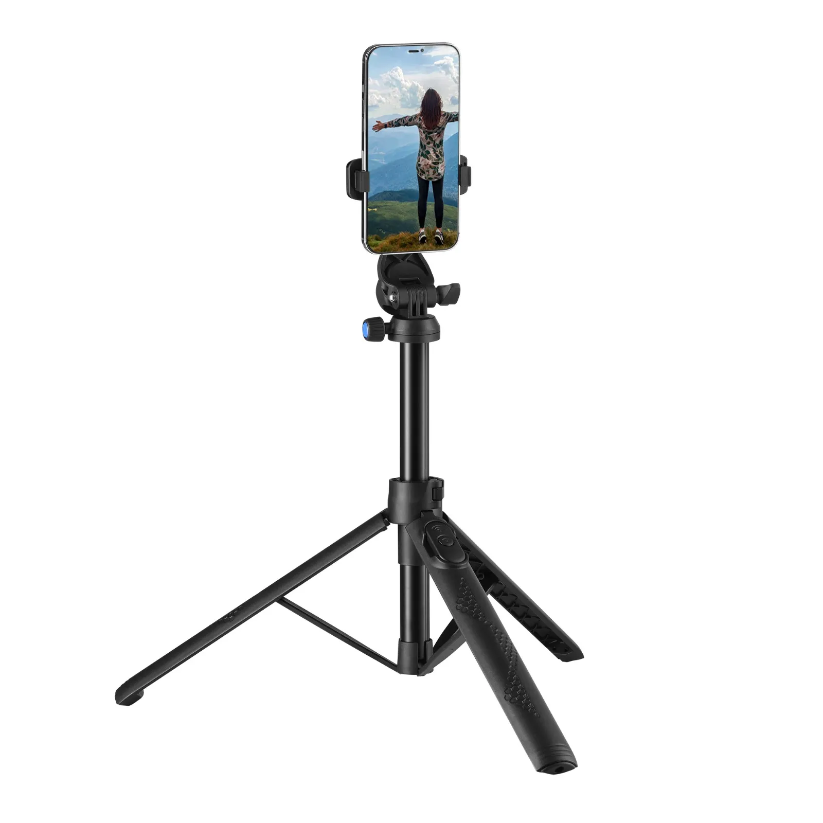 Tripod Dual Pod Mini selfie table stand with Bluetooth remote