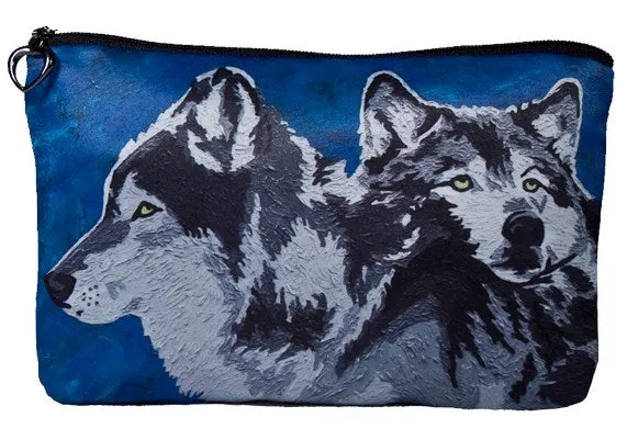 Wolf Cosmetic Bag- Spirited Pack