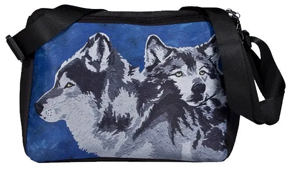 Wolf Phat Cat Messenger Bag- Spirited Pack