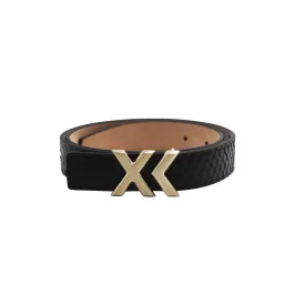 XK Belt in Black Python 35mm