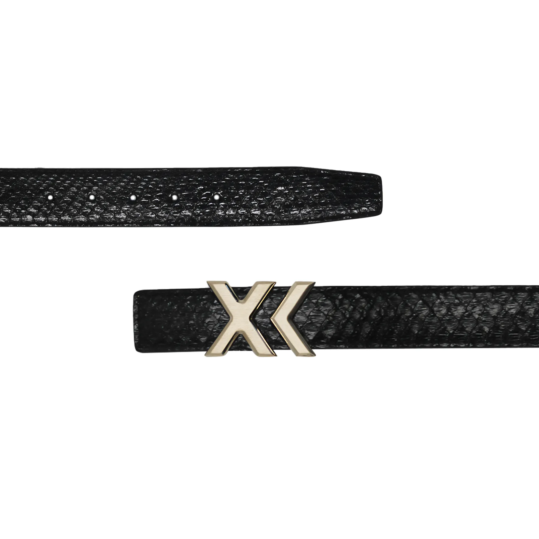 XK Belt in Black Python 35mm